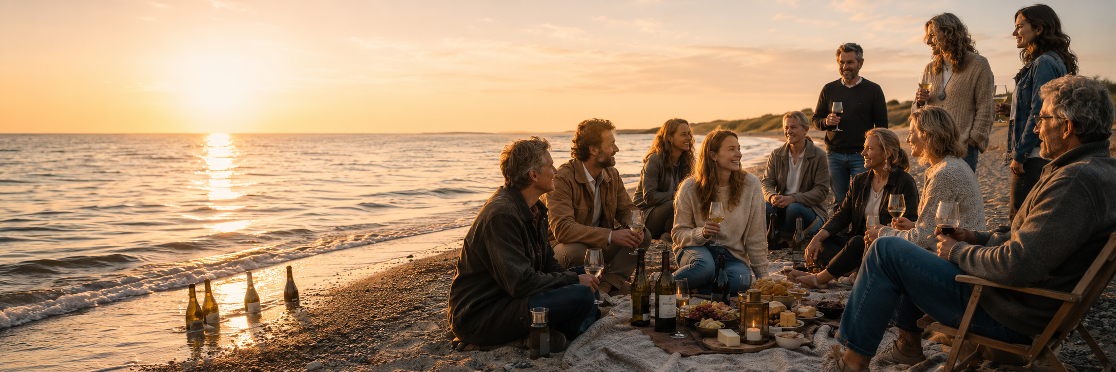 🍷🌊 Vin ved vandkanten
